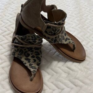 Leopard Print Women's Sandals